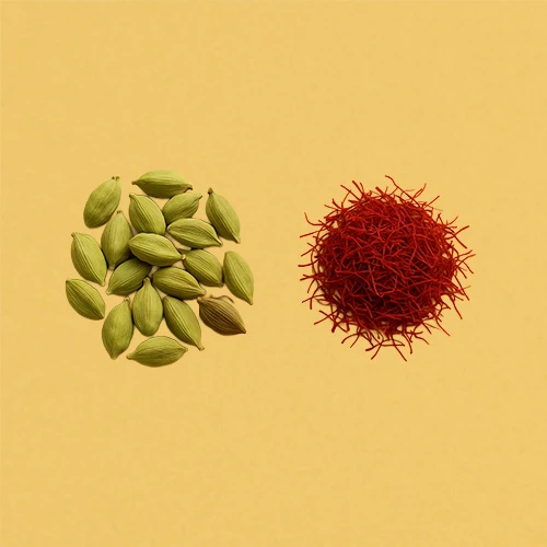 هيل و زعفران