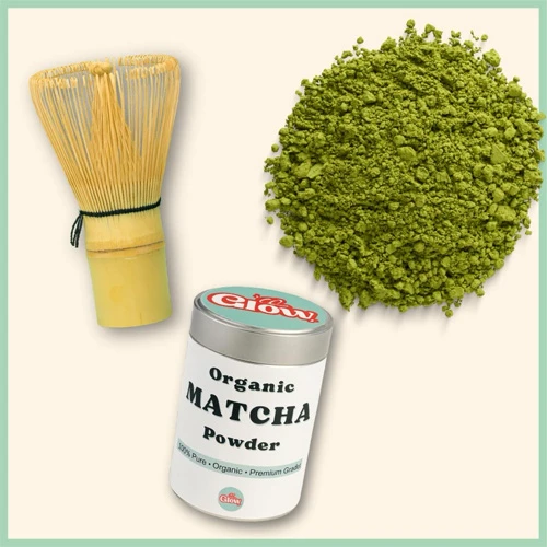 الماتشا و مستلزماتها