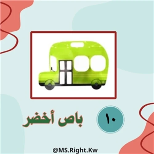 أكياس باص أخضر