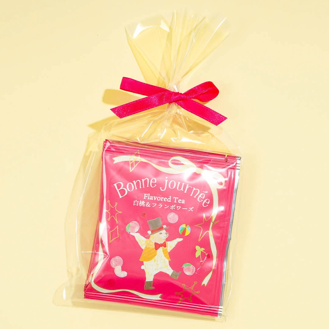 شاي بنكهة الخوخ الأبيض والتوت - 3 أظرف