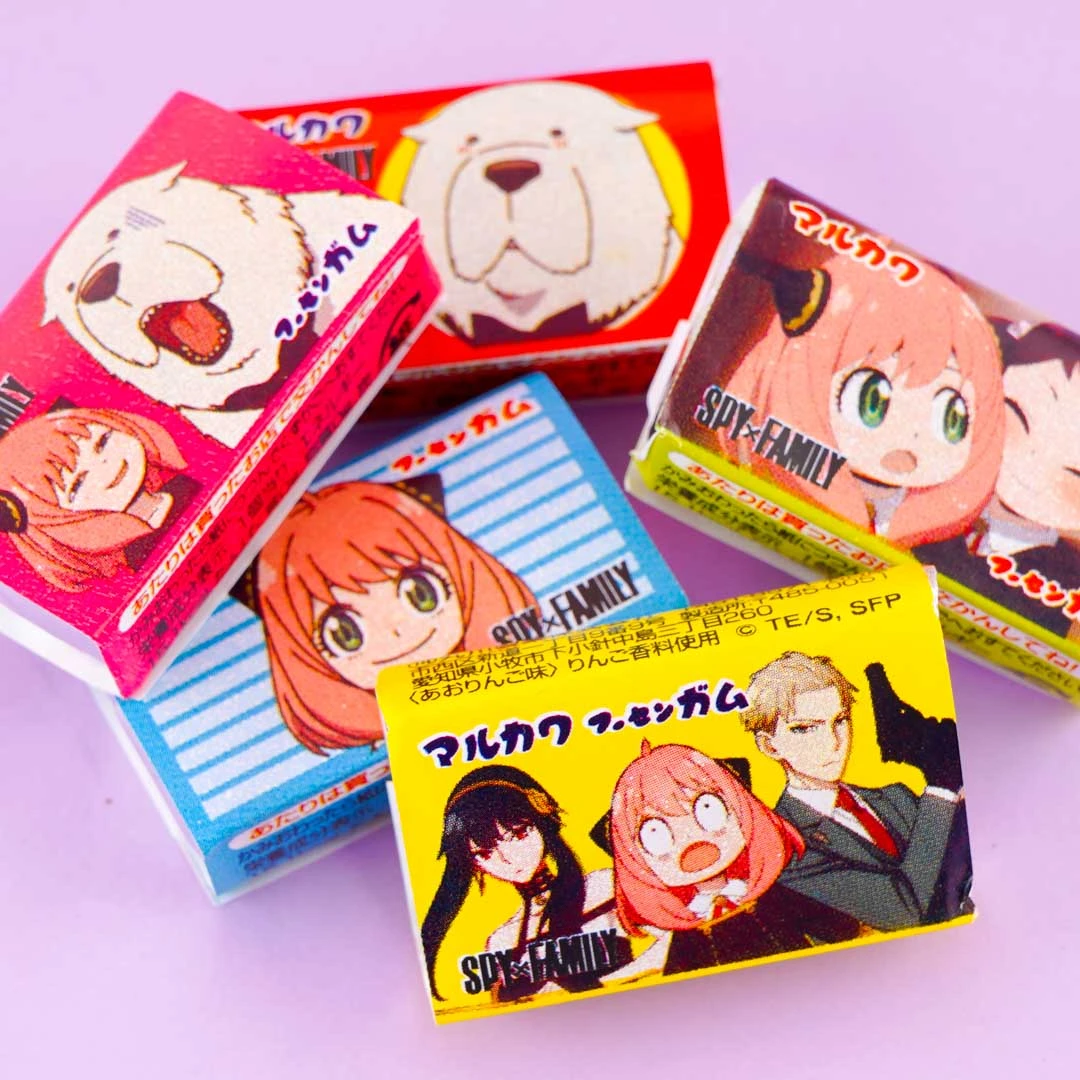 مجموعة علكة SPY x FAMILY - ٥ حبات