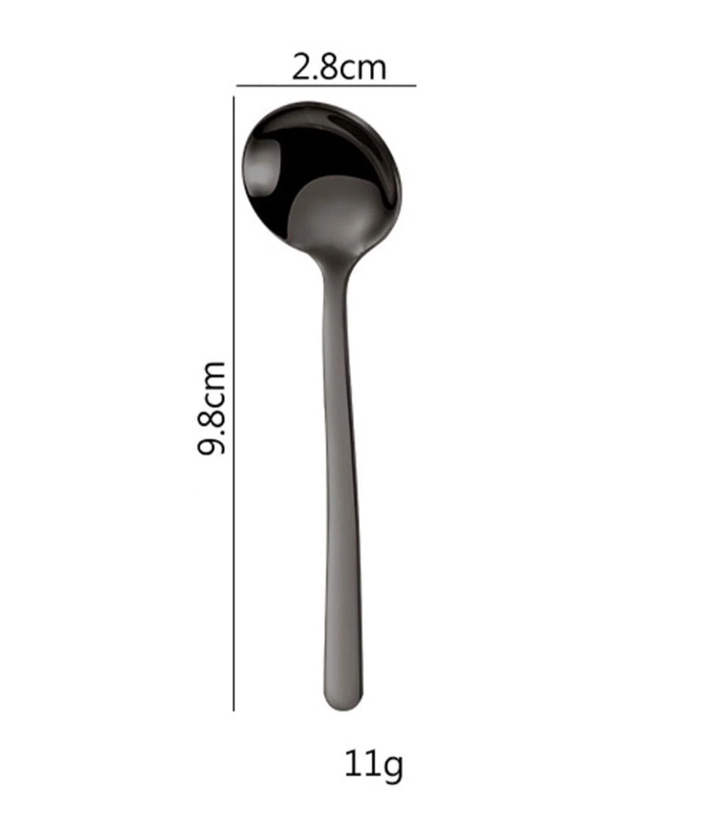ملعقة اسبريسو استانليس لون اسود 9.8 cm